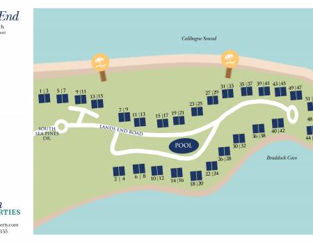 Lands End Map Hilton Head Island